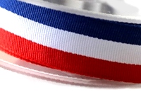 National colours gros grain ribbon polyester 06mm (25 m)